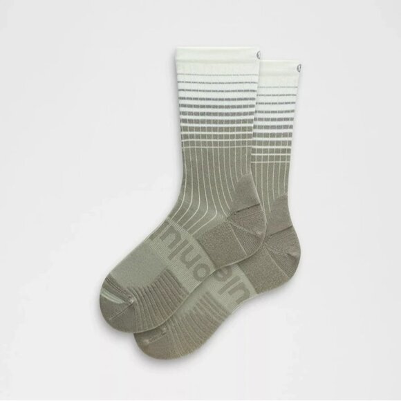 NWT Lululemon Unisex Power Stride Crew Socks *Reflective Size Large (ELIX/BALF) - Picture 16 of 16